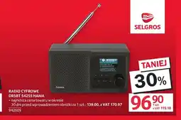 Selgros Radio cyfrowe DR5BT 54255 Hama oferta
