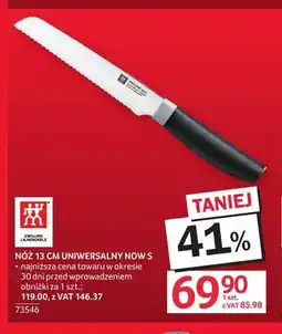 Selgros Nóż 13 cm uniwersalny Now S Zwilling oferta