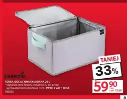Selgros Torba izolacyjna składana 29 l Keeeper oferta