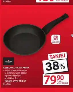 Selgros Patelnia 24 cm Caldo Zwieger oferta