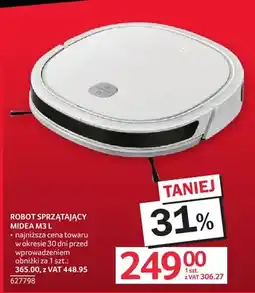 Selgros Robot sprzątający Midea M3 l oferta