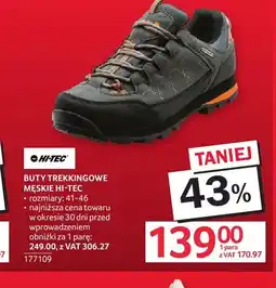 Selgros Buty trekkingowe męskie Hi-Tec oferta