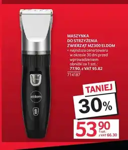 Selgros Maszynka do strzyżenia zwierząt MZ300 Eldom oferta