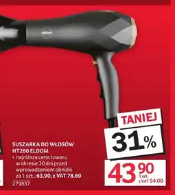 Selgros Suszarka do włosów HT260 Eldom oferta