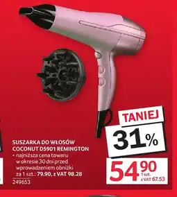 Selgros Suszarka do włosów Coconut D5901 Remington oferta