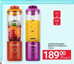 Selgros Blender przenośny NBP013VT Nutribullet oferta