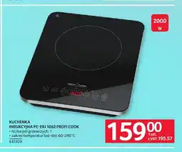 Selgros Kuchenka indukcyjna PC-EKI 1062 Profi Cook oferta