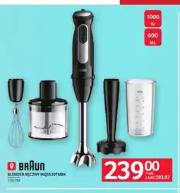 Selgros Blender ręczny MQ55307MBK Braun oferta
