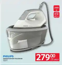 Selgros Generator pary PSG2000/80 Philips oferta