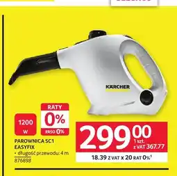 Selgros Parownica SC1 EasyFix Kärcher oferta