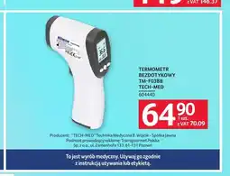 Selgros Termometr bezdotykowy TM-F03BB Tech-Med oferta