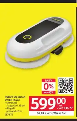 Selgros Robot do mycia okien RCW2 Kärcher oferta