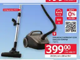 Selgros Odkurzacz workowy CE28 G6ALLGO Gorenje oferta