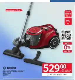Selgros Odkurzacz bezworkowy BGC41Q69 Bosch oferta