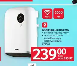 Selgros Grzejnik elektryczny Domo oferta