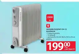 Selgros Grzejnik olejowy OH-13 Ravanson oferta