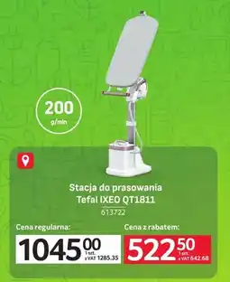 Selgros Stacja do prasowania Tefal Ixeo QT1811 oferta