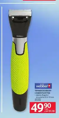 Selgros Trymer do brody i zarostu BT700 Webber oferta