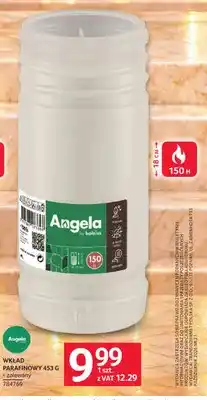 Selgros Wkład parafinowy zalewany Angela by Bolsius oferta
