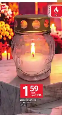 Selgros Znicz kulka z wypraską oferta