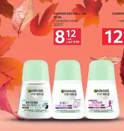 Selgros Dezodorant roll-on Garnier Mineral Invisible Protection 48h oferta