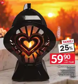Selgros Znicz kapliczka serce oferta