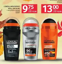 Selgros Roll-on L'Oréal Men Expert Carbon Protect oferta