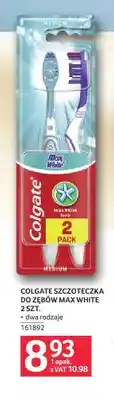 Selgros Szczoteczka do zębów Colgate Max White 2-pak oferta