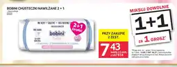 Selgros Chusteczki nawilżane 2+1 Bobini oferta