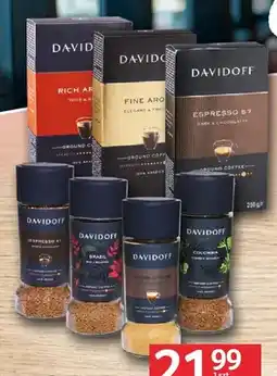 Selgros Kawa rozpuszczalna Davidoff oferta