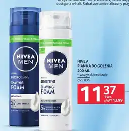 Selgros Pianka do golenia Men Hydrocare Nivea oferta