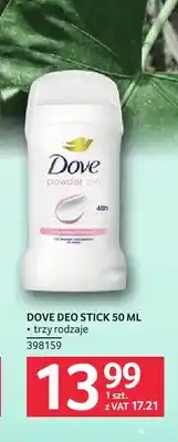 Selgros Dezodorant stick Dove oferta