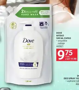 Selgros Mydło zapas Dove oferta