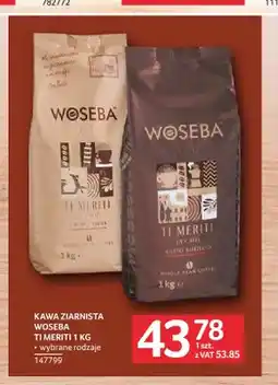 Selgros Kawa ziarnista Woseba Ti Meriti Crema e Aroma oferta