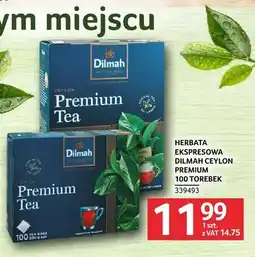Selgros Herbata ekspresowa Dilmah Ceylon Premium oferta