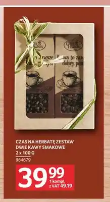 Selgros Kawa mielona Zestaw dwie kawy smakowe 2x100 g Czas na Herbatę oferta