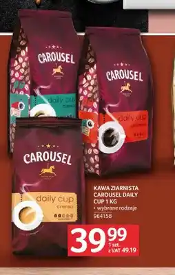 Selgros Kawa ziarnista Carousel Daily Cup classic oferta