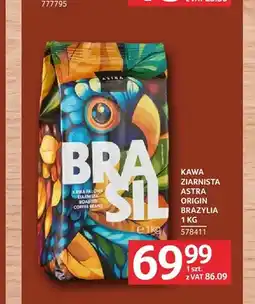 Selgros Kawa ziarnista Astra Origin Brazylia oferta
