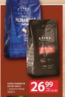 Selgros Kawa ziarnista Astra Poznańska Crema oferta