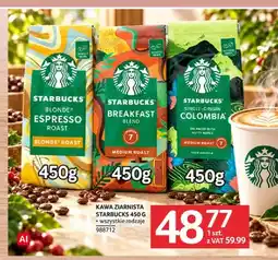 Selgros Kawa ziarnista Starbucks Blonde Espresso Roast oferta