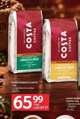 Selgros Kawa ziarnista Costa Bright Blend oferta
