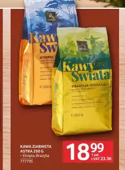 Selgros Kawa ziarnista Astra Etiopia oferta
