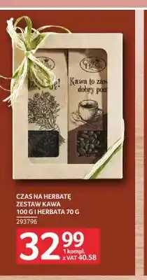 Selgros Kawa mielona Zestaw kawa 100 g i herbata 70 g Czas na Herbatę oferta
