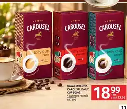 Selgros Kawa mielona Carousel Daily Cup crema oferta