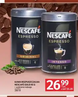 Selgros Kawa rozpuszczalna Nescafé Espresso Original oferta
