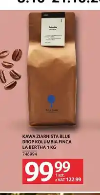 Selgros Kawa ziarnista Blue Drop Kolumbia Finca La Bertha oferta