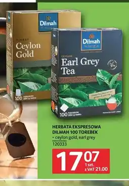 Selgros Herbata ekspresowa Dilmah Ceylon Gold oferta