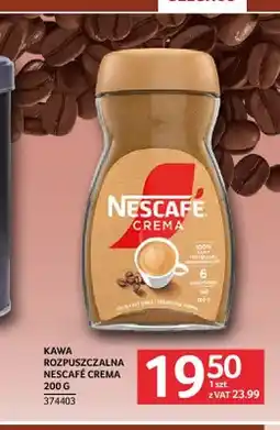 Selgros Kawa rozpuszczalna Nescafé Crema oferta