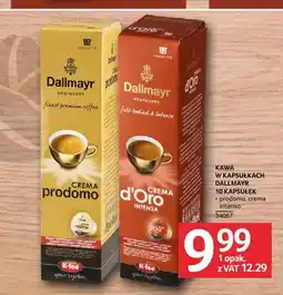 Selgros Kawa w kapsułkach Dallmayr Prodomo oferta