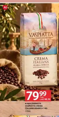 Selgros Kawa ziarnista Vaspiatta Crema Italiana Arabica oferta